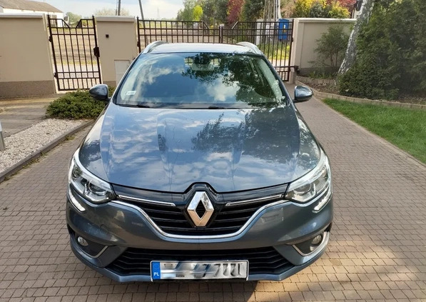 Renault Megane cena 32926 przebieg: 147000, rok produkcji 2018 z Gąbin małe 211